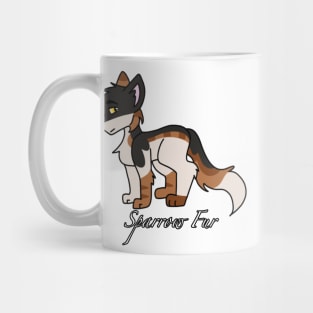 Sparrow Fur Name Mug